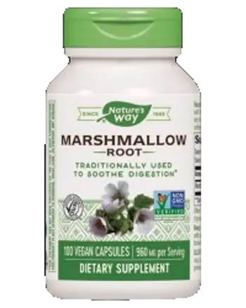 Nature's Way Marshmallow Root 480 mg За здраве на дихателната и храносмилателната система х 100 капсули