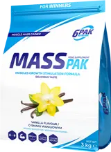 6PAK Nutrition MASS PAK Гейнър