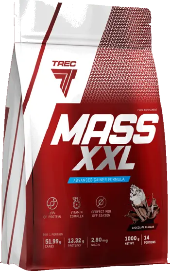 Trec Nutrition Mass XXL Гейнър за бързо покачване на мускулна маса