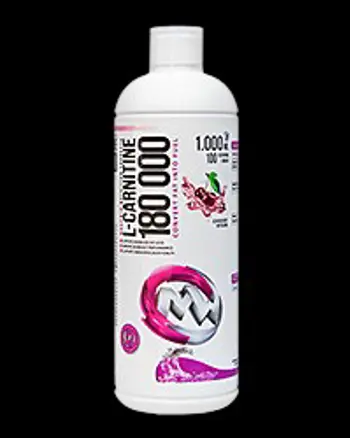 MAXXWIN L-Carnitine 180000 Течен L-карнитин за изгаряне на мазнини 1000 мл, 100 Дози