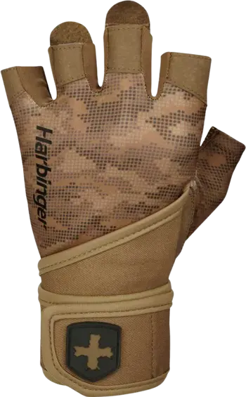 Мъжки Ръкавици Pro Wrist Wraps 2.0 / с накитници - Tan Camo