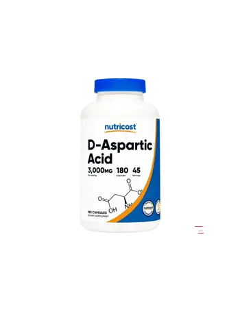 Nutricost D-Aspartic Acid Мъжко здраве - D-Аспарагинова киселина х 180 капсули