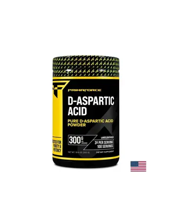 PrimaForce D-Aspartic Acid Чиста D-аспарагинова киселина на прах