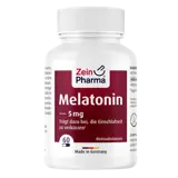 ZEINpharma Melatonin 5 mg Мелатонин за по-бързо заспиване х 60 капсули