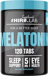#HIRO.LAB Melatonin 5 mg за по-добър сън и възстановяване