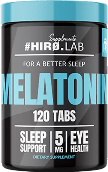 #HIRO.LAB Melatonin 5 mg за по-добър сън и възстановяване