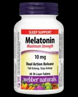 Melatonin Maximum Strength 10 mg 60 Таблетки
