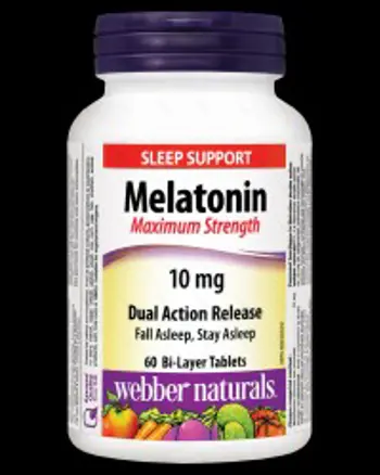 Melatonin Maximum Strength 10 mg 60 Таблетки