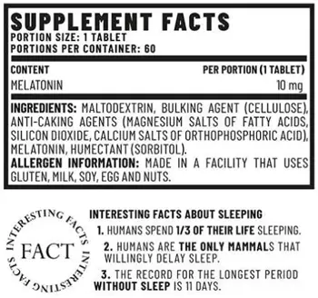 Melatonin Night 10 mg