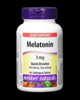 Melatonin Quick Dissolve 3mg 90 Таблетки