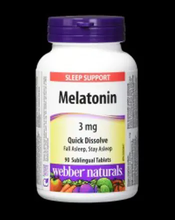 Melatonin Quick Dissolve 3mg 90 Таблетки