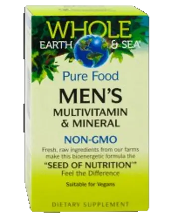 Natural Factors Men's Multivitamin and Minerals NON-GMO Мултивитамини и минерали за мъже х 60 Таблетки