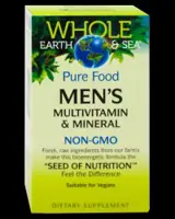 Men's Multivitamin and Minerals NON-GMO 60 Таблетки, 30 Дози