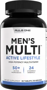 Rule1 Men's Train Daily Multivitamin 50+ Ingredients Мултивитамини за Мъже