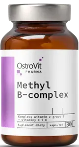 OstroVit Methyl B-Complex Витамин Б Комплекс - 30 капсули, 30 дози