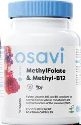 Osavi MethylFolate & Methyl-B12 с Quatrefolic® за енергия и имунитет
