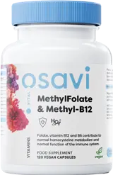 Osavi MethylFolate & Methyl-B12 с Quatrefolic® 120 капсули