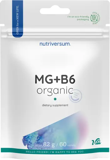 Органичен Магнезий с Витамин B6 / MG + B6 | Organic Magnesium + Vitamin B6