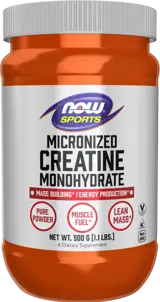 NOW Foods Micronized Creatine Monohydrate Микронизиран Креатин Монохидрат