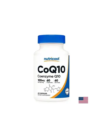 Nutricost CoQ10 100 mg Мощен антиоксидант за здраво сърце х 60 капсули