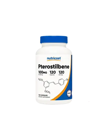 Nutricost Pterostilbene / Птеростилбен 100 mg х 120 капсули