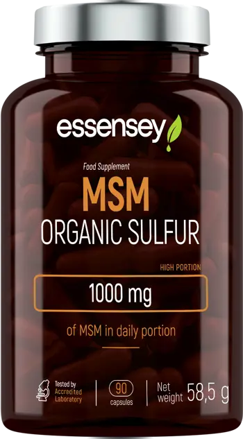 МСМ Органична Сяра / MSM Organic Sulfur 500 mg