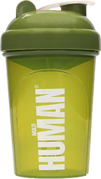 Multi Human Shaker Зелен шейкър за спортни напитки
