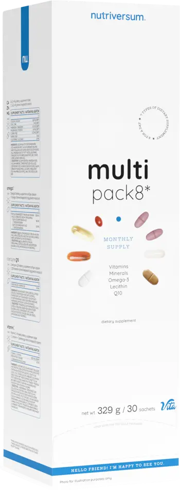 Комплекс Витамини и Минерали / Multi Pack 8 | All-in-One Health Formula