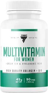 Trec Nutrition Multivitamin for Women Комплекс за женско здраве с Коензим Q10 и Хиалуронова киселина