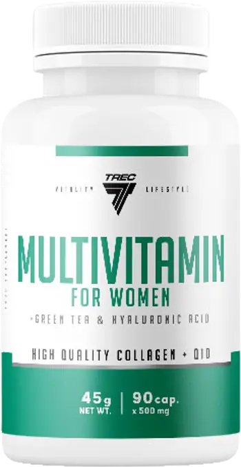 Trec Nutrition Multivitamin for Women Комплекс за женско здраве с Коензим Q10 и Хиалуронова киселина