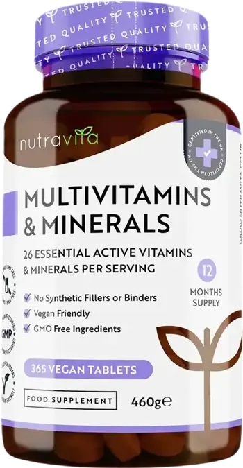 Мултивитамини с 26 Ключови Минерала / Multivitamins | 26 Essential Ingredients
