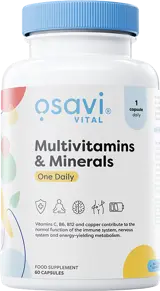Osavi Multivitamins & Minerals One Daily Комплексни мултивитамини и минерали х 60 капсули