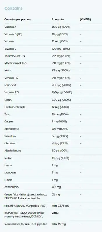 Osavi Multivitamins & Minerals One Daily Мултивитамини и Минерали за Ежедневен Прием