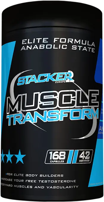Stacker2 Muscle Transform Дизайнерски Тестостеронов Бустер х 168 капсули