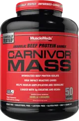 MuscleMeds Carnivor Mass Beef Gainer - Гейнър с телешки протеин