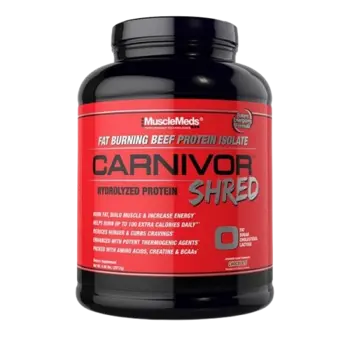 MuscleMeds Carnivor Shred Fat Burning Beef Protein Телешки Протеин + Специализирана Формула за Изгаряне на Мазнини