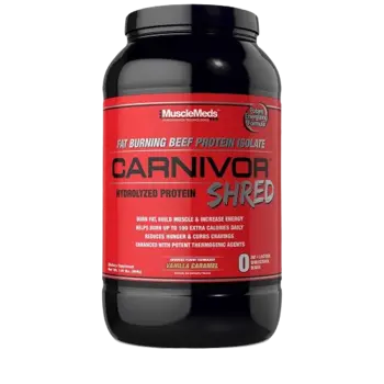 MuscleMeds Carnivor Shred Fat Burning Beef Protein Телешки Протеин + Специализирана Формула за Изгаряне на Мазнини