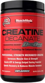 MuscleMeds Creatine Decanate 300 грама, 60 Дози - Микронизиран креатин за сила и маса