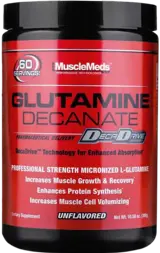 MuscleMeds Glutamine Decanate Микронизиран L-глутамин за мускулен растеж и възстановяване