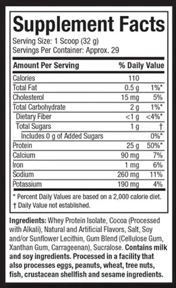 MuscleTech Iso Whey 100% Whey Protein Isolate Суроватъчен Протеин Изолат - 907 грама, 29 дози