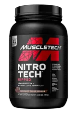 MuscleTech Nitro Tech Ripped Суроватъчен Протеин
