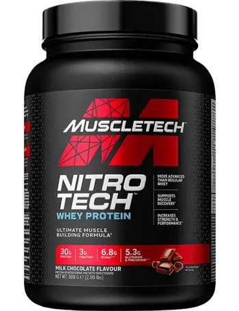 MuscleTech Nitro Tech Whey Protein Суроватъчен Протеин