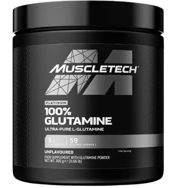 MuscleTech Platinum Glutamine Глутамин - 300 грама, 60 дози