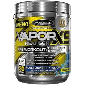 MuscleTech VAPOR X5 Next Gen Азотен Бустър - 264 грама, 30 дози