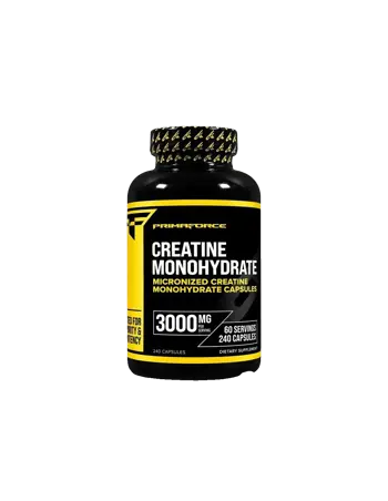 PrimaForce Creatine Monohydrate Микронизиран креатин монохидрат капсули х 240 капсули