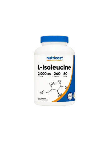 Nutricost L-Isoleucine Мускулна маса и издръжливост
