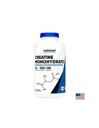 Nutricost Creatine Monohydrate Мускулна маса и сила