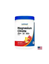 Nutricost Magnesium Citrate Магнезий цитрат, 210 mg х 500 g прах, с вкус на плодов пунш