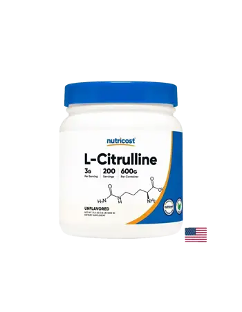 Nutricost L-Citrulline Мускулна сила и сърдечно здраве