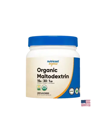 Nutricost Organic Maltodextrin Мускулно възстановяване - Малтодекстрин 454 грама